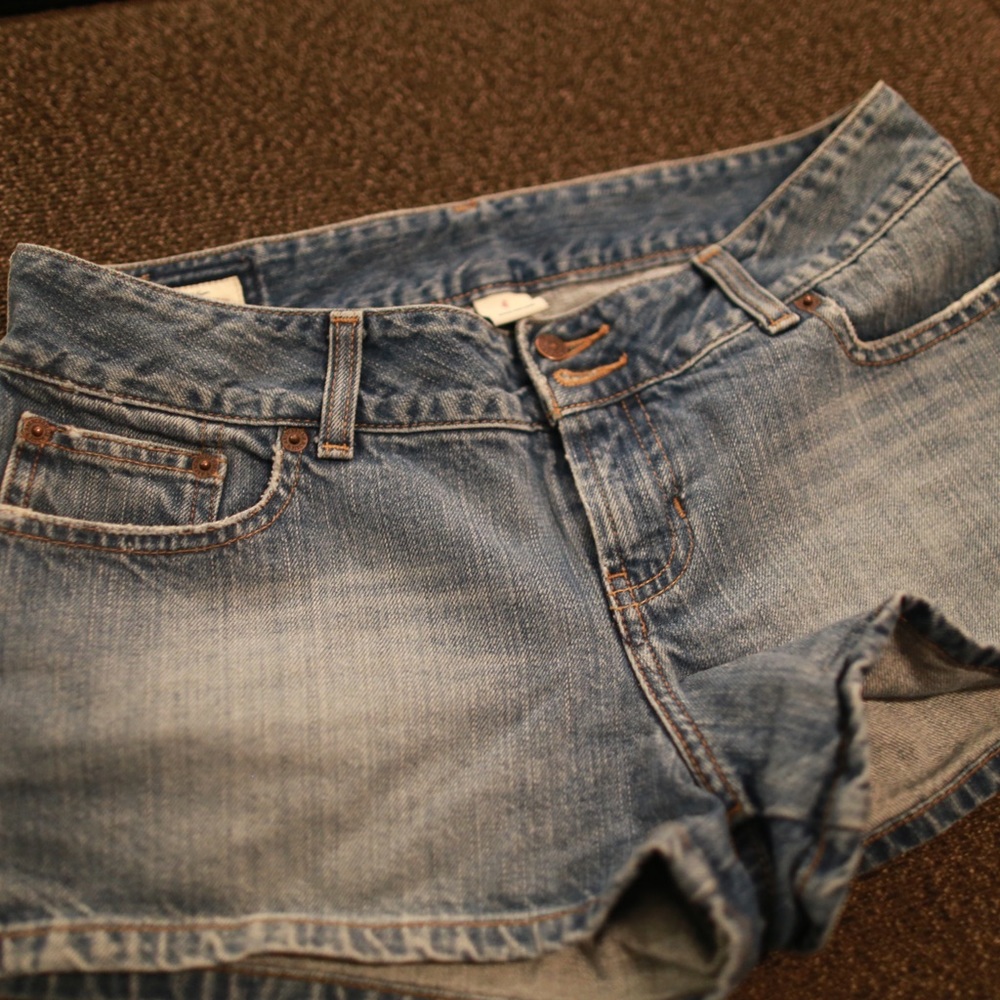 VINTAGE Abercrombie & Fitch Denim Shorts - 4